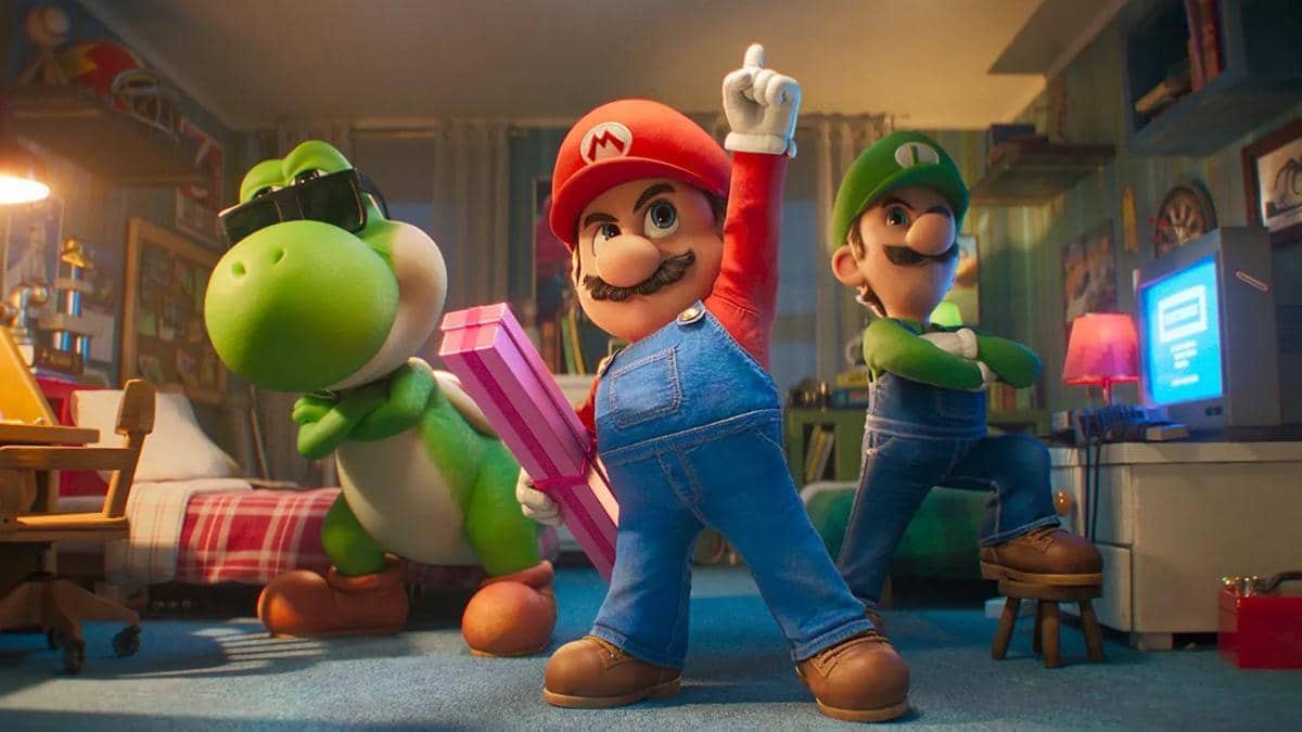 Still cut resmi dari film The Super Mario Galaxy Movie produksi Universal Pictures untuk materi promosi film.