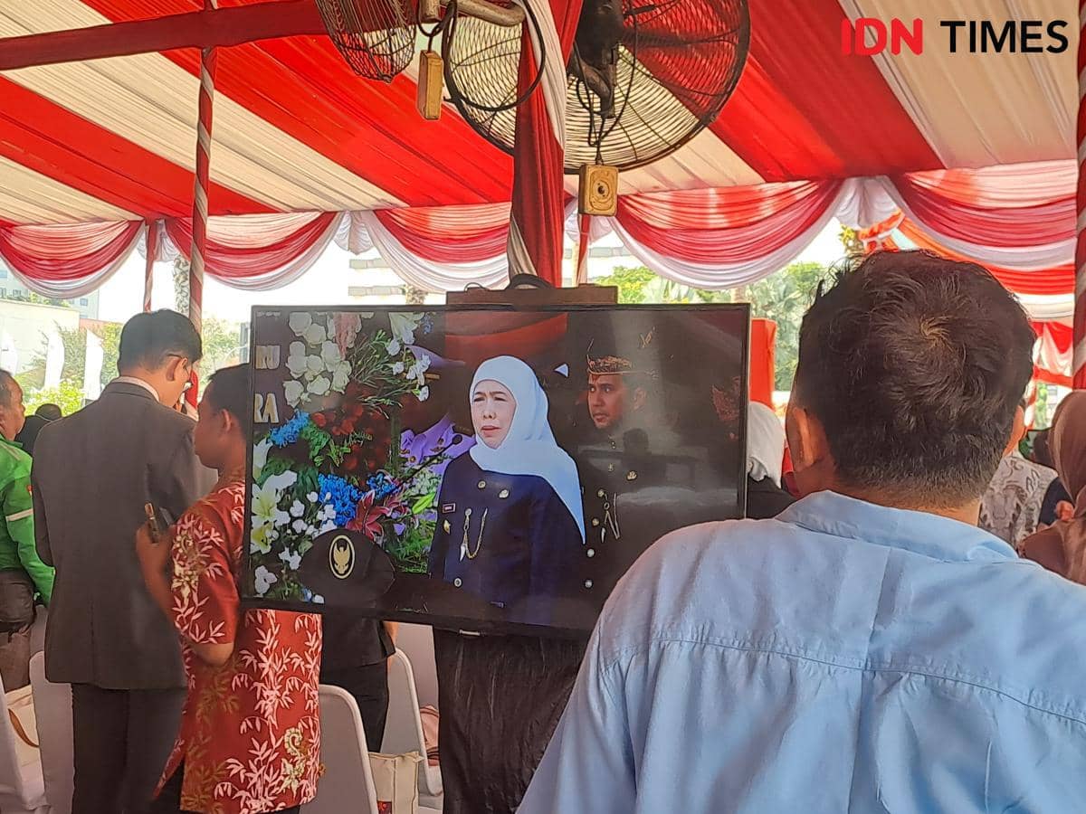 HUT ke-81 Jatim, Khofifah Pamer Ekonomi Tumbuh 5,84 Persen 