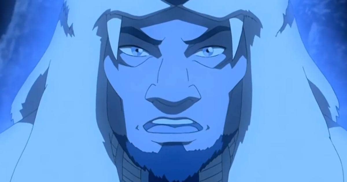 Avatar Kuruk dari serial animasi Avatar: The Last Airbender dalam sebuah dokumentasi resmi Nickelodeon.