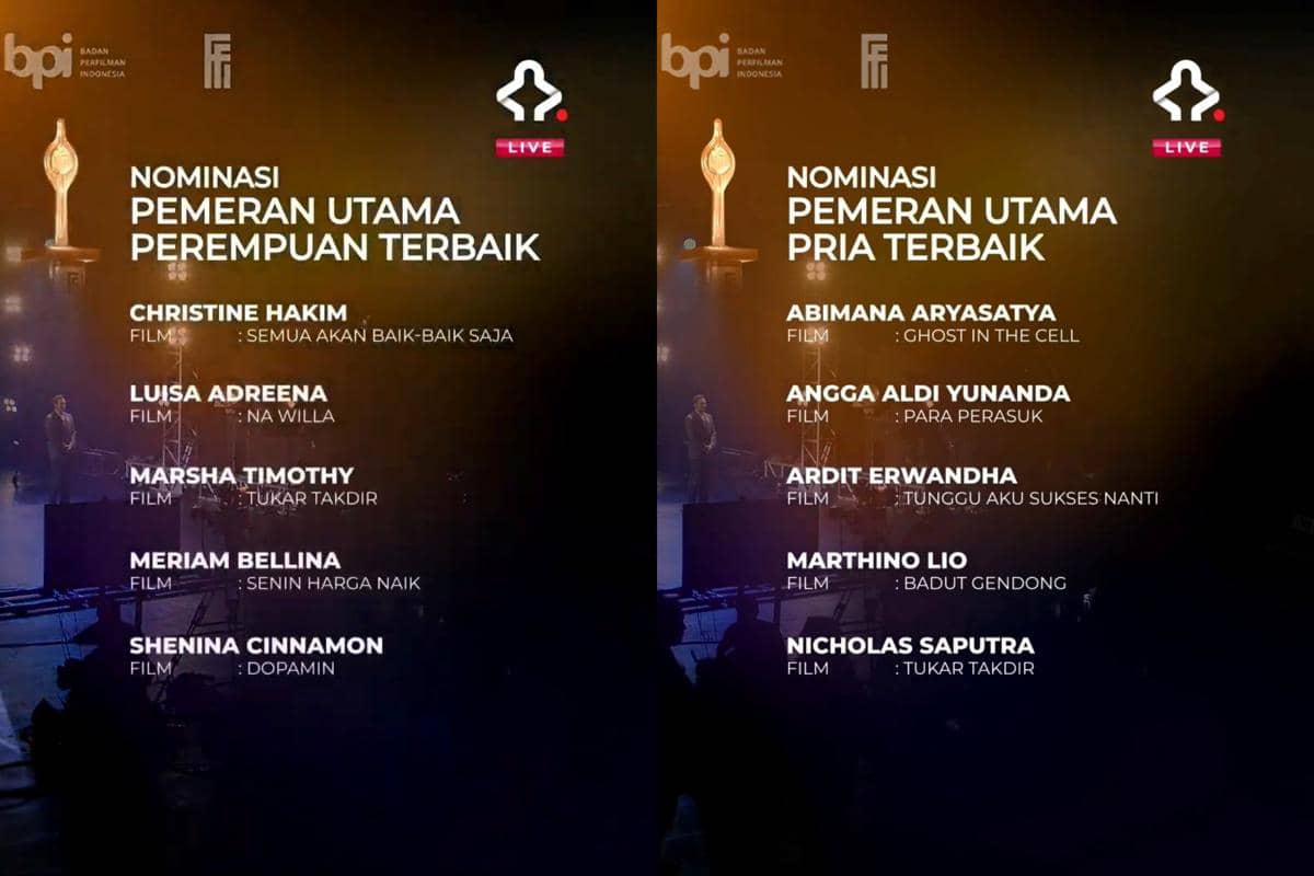 Daftar Nominasi Festival Film Indonesia 2026, Ghost in the Cell Unggul