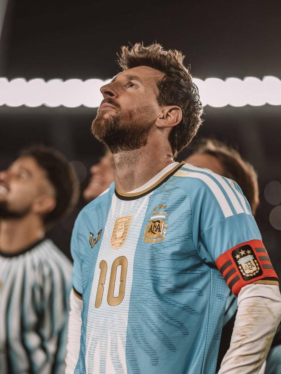 Lionel Messi dalam foto unggahan akun Instagram leomessi yang dibagikan melalui media sosial kepada pengikutnya.