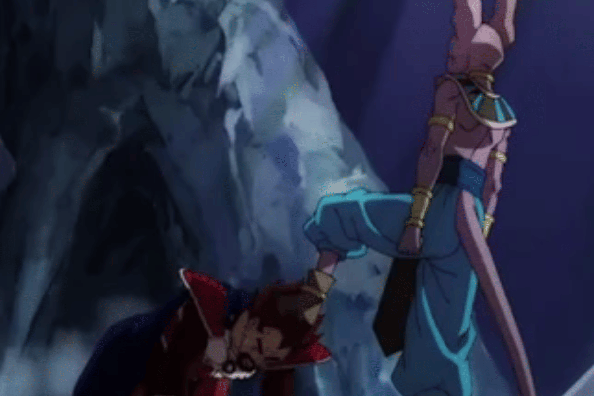 Beerus menginjak kepala King Vegeta.jpg