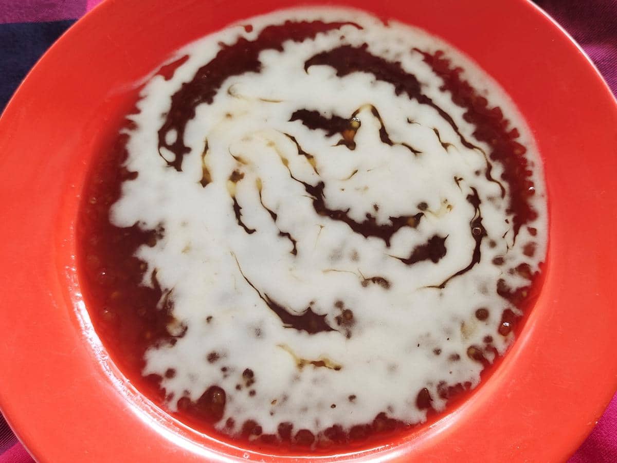 ilustrasi bubur randang
