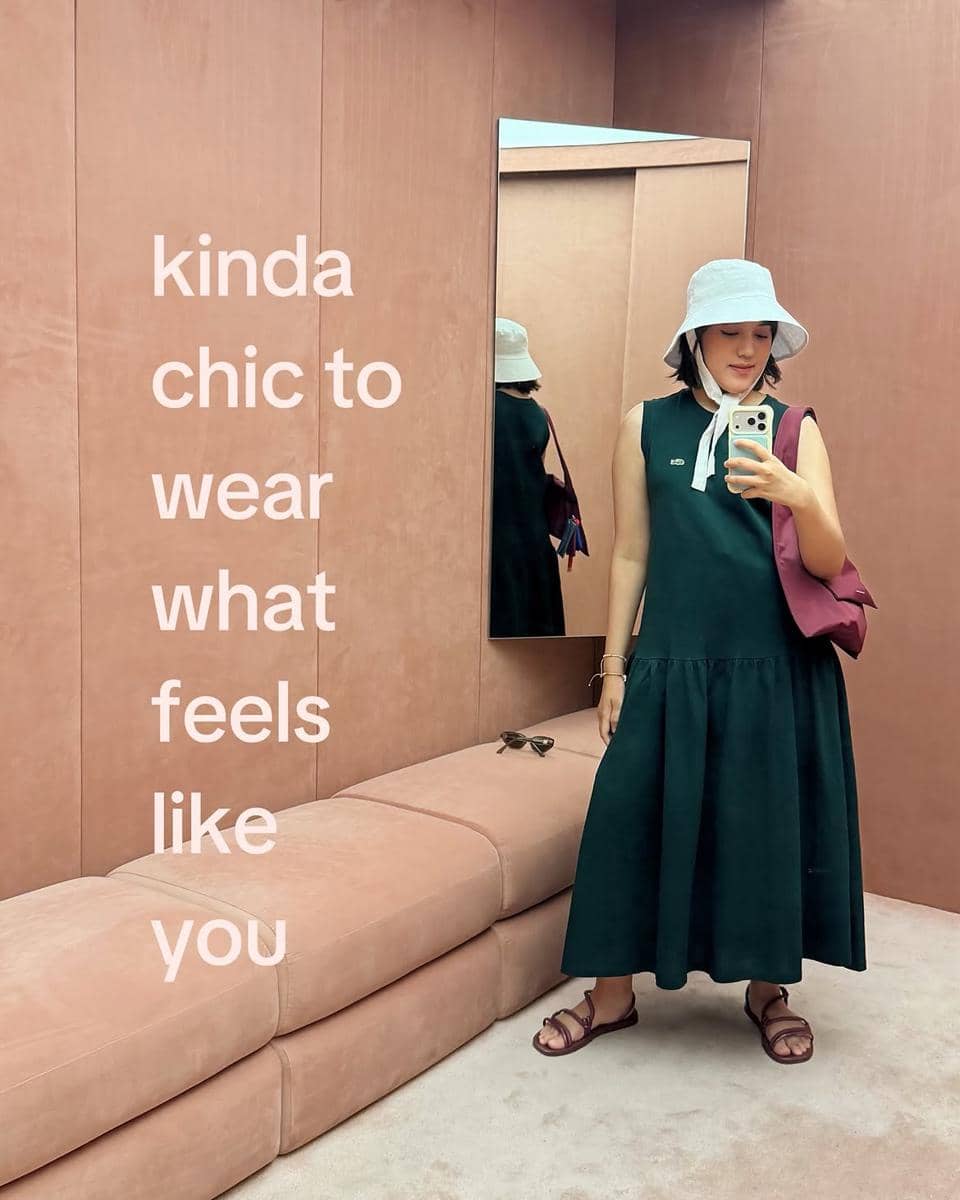 gaya outfit bernuansa earth tone ala Ify Alyssa