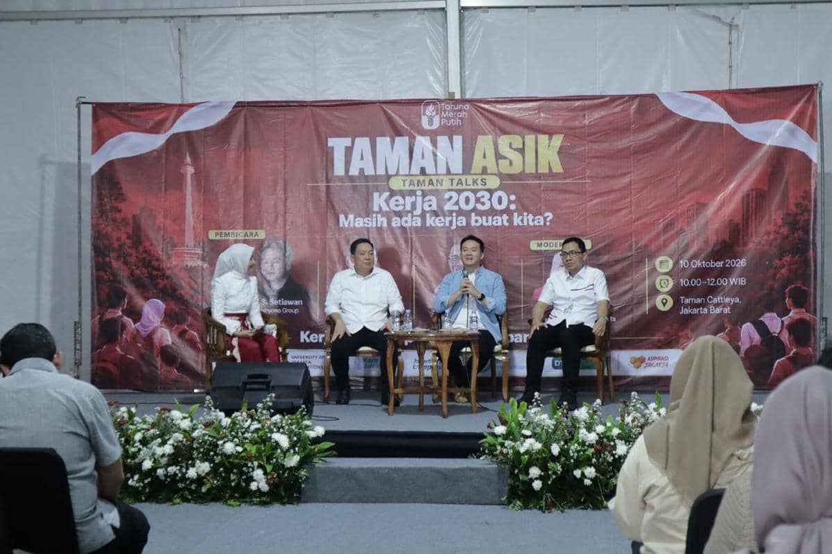Taman Talks Ajak Gen Z Siap Hadapi Dunia Kerja Era AI dan Otomatisasi