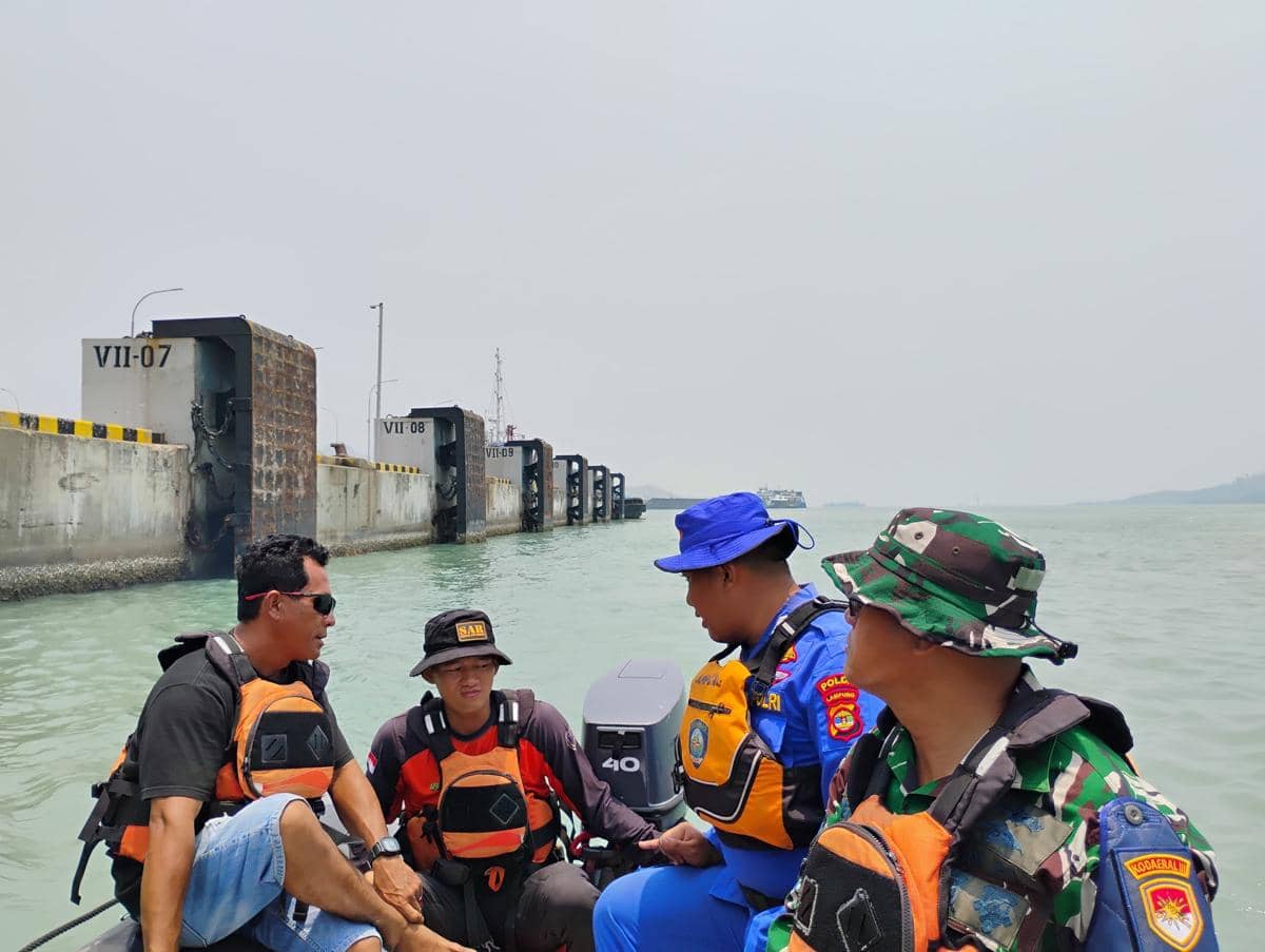 Keluar Mobil, Pria Cilegon Diduga Lompat ke Laut Dermaga 7 Bakauheni