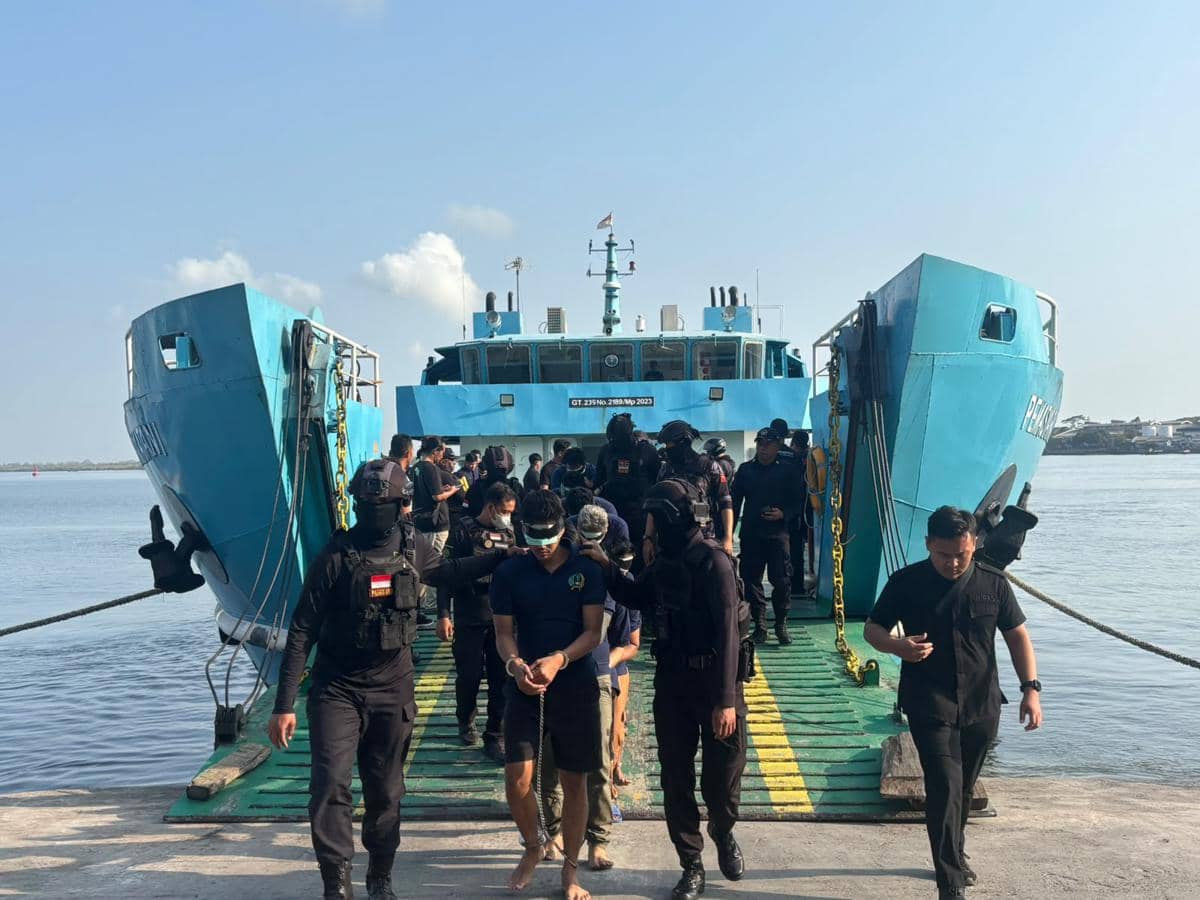 Kurangi Overload, 36 Napi Kedungpane Semarang Dipindah ke 4 Lapas Nusakambangan Cilacap