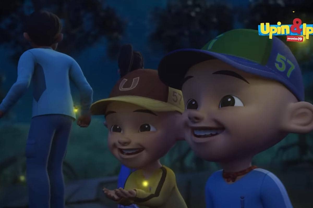 cuplikan Upin & Ipin episode Cahaya Kelip-kelip