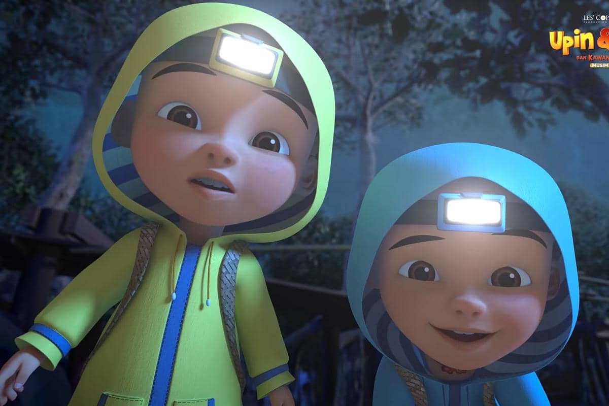 7 Kegiatan Seru Upin dan Ipin di Sungai, Terbaru Mencari Kepiting