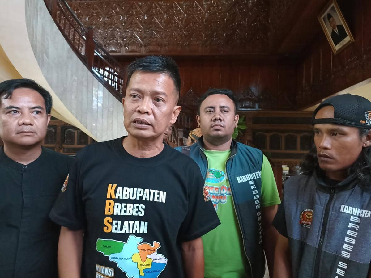 Agus Sutiono, Ketua Aliansi Perjuangan Pemekaran Brebes, dalam potret dokumentasi IDN Times.