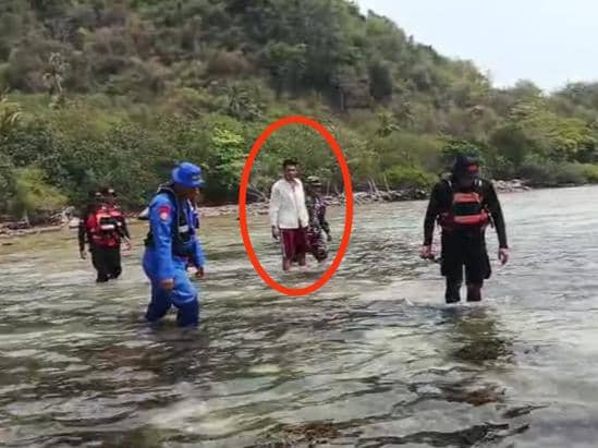 Sempat Lompat ke Laut, Pria Cilegon Ditemukan Selamat di Pulau Kandang