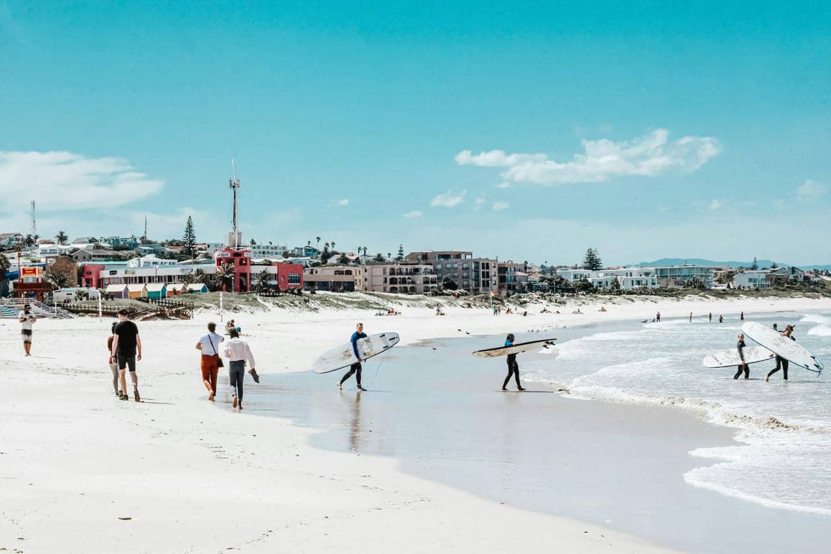 potret Jeffreys Bay