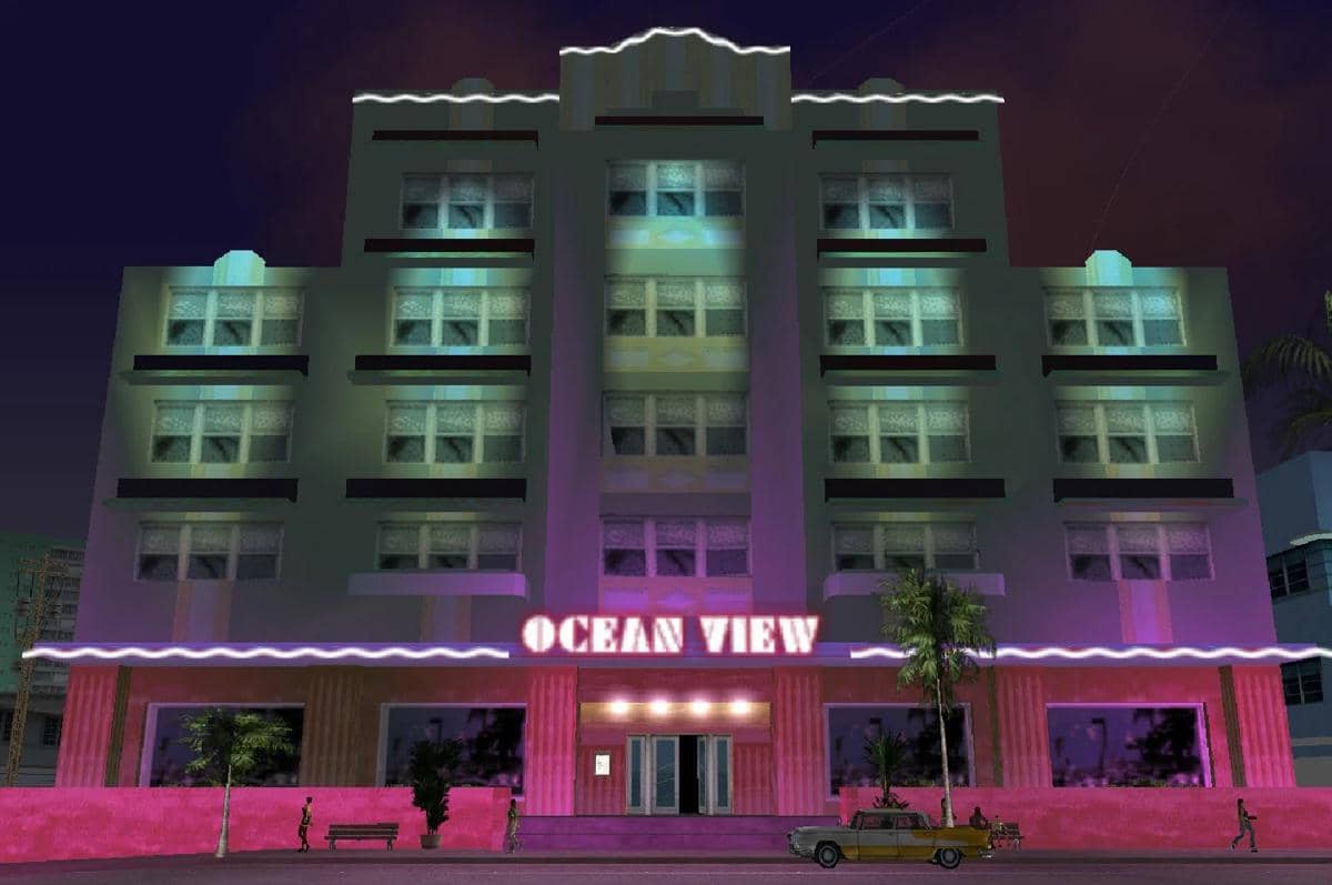 potret Ocean View Hotel di GTA: Vice City