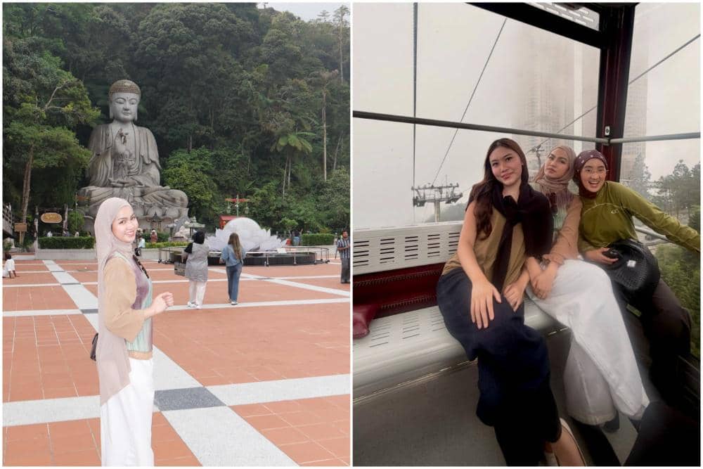 Xaviera Putri Liburan di Malaysia bersama Sahabat, Seru!