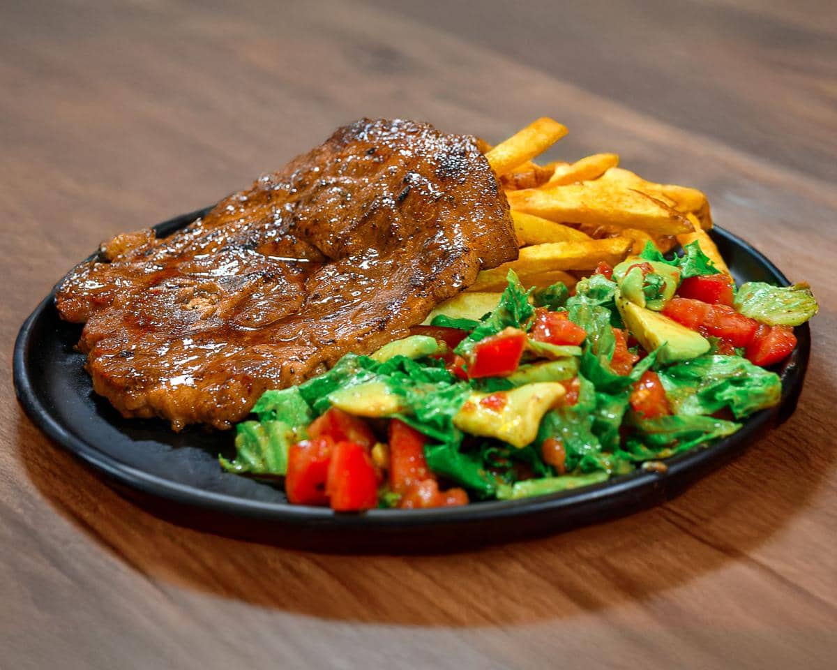 ilustrasi bifuteki steak