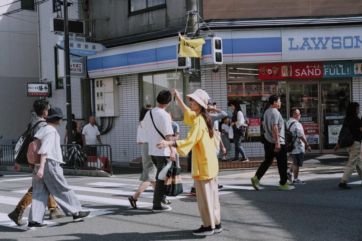 Ilustrasi toko ritel Lawson di Jepang. (pexels.com/Leih Quimson)