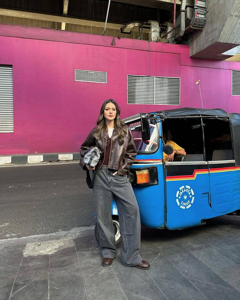 inspirasi OOTD street style ala Raisa