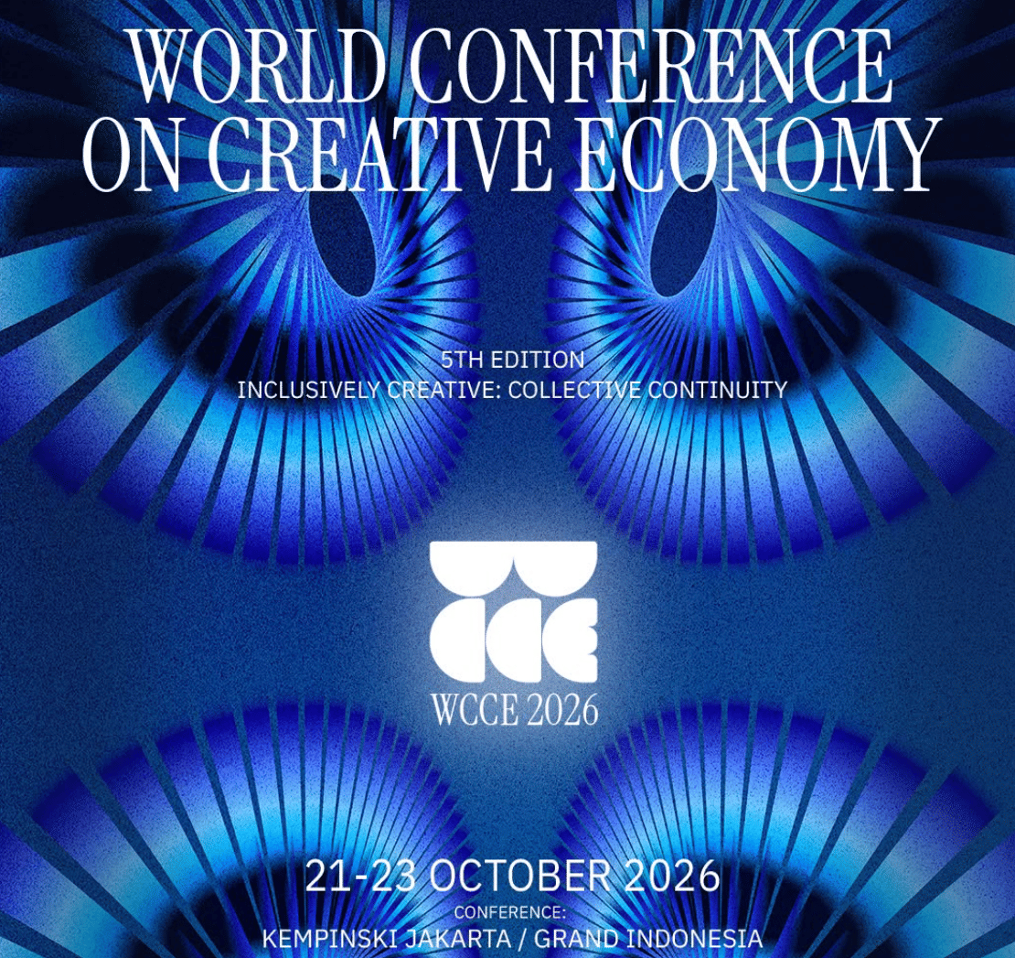 Apa Itu WCCE 2026? Ini Tujuan-Agenda Konferensi Ekonomi Kreatif Dunia