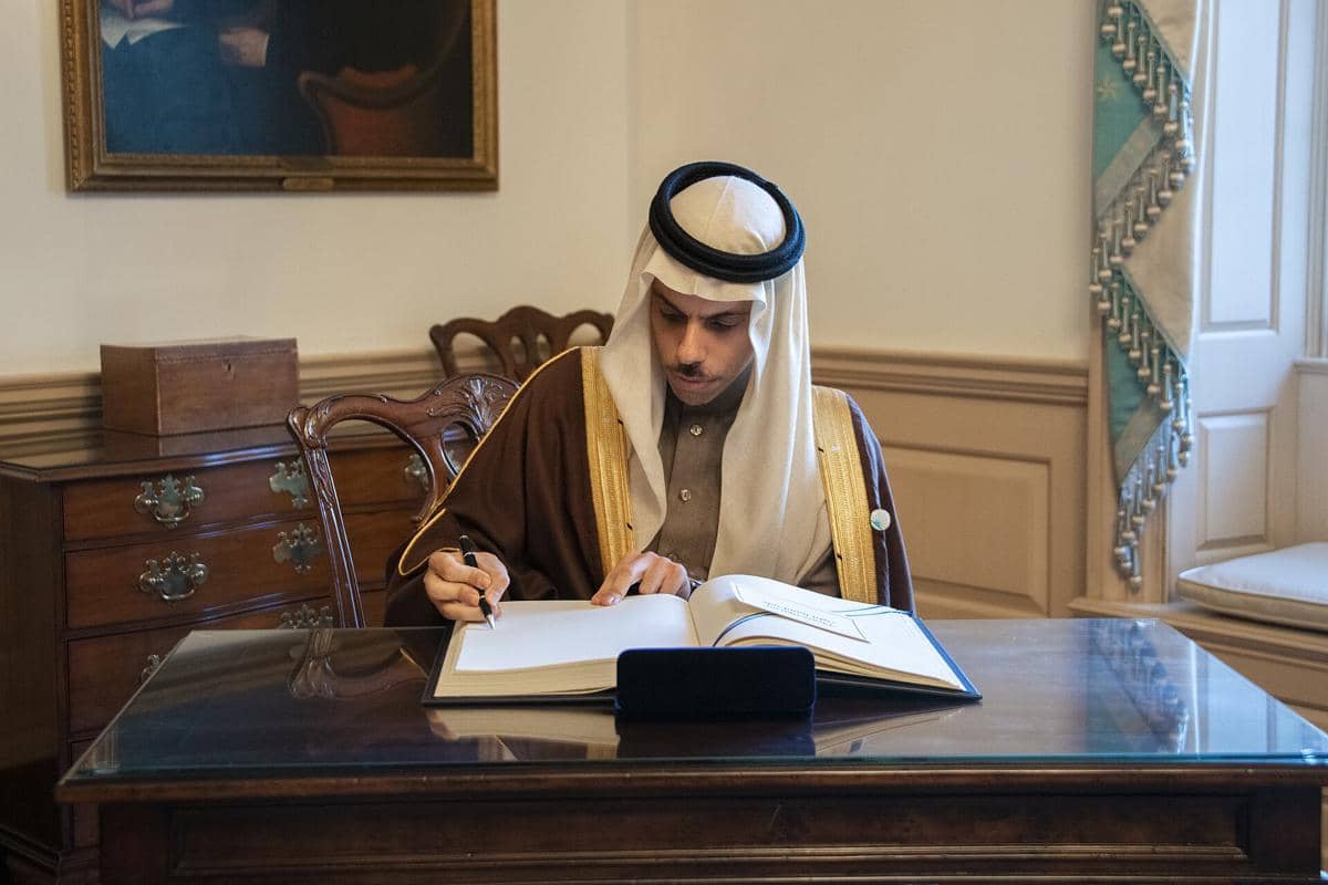 Menteri Luar Negeri Arab Saudi Faisal bin Farhan Al Saud