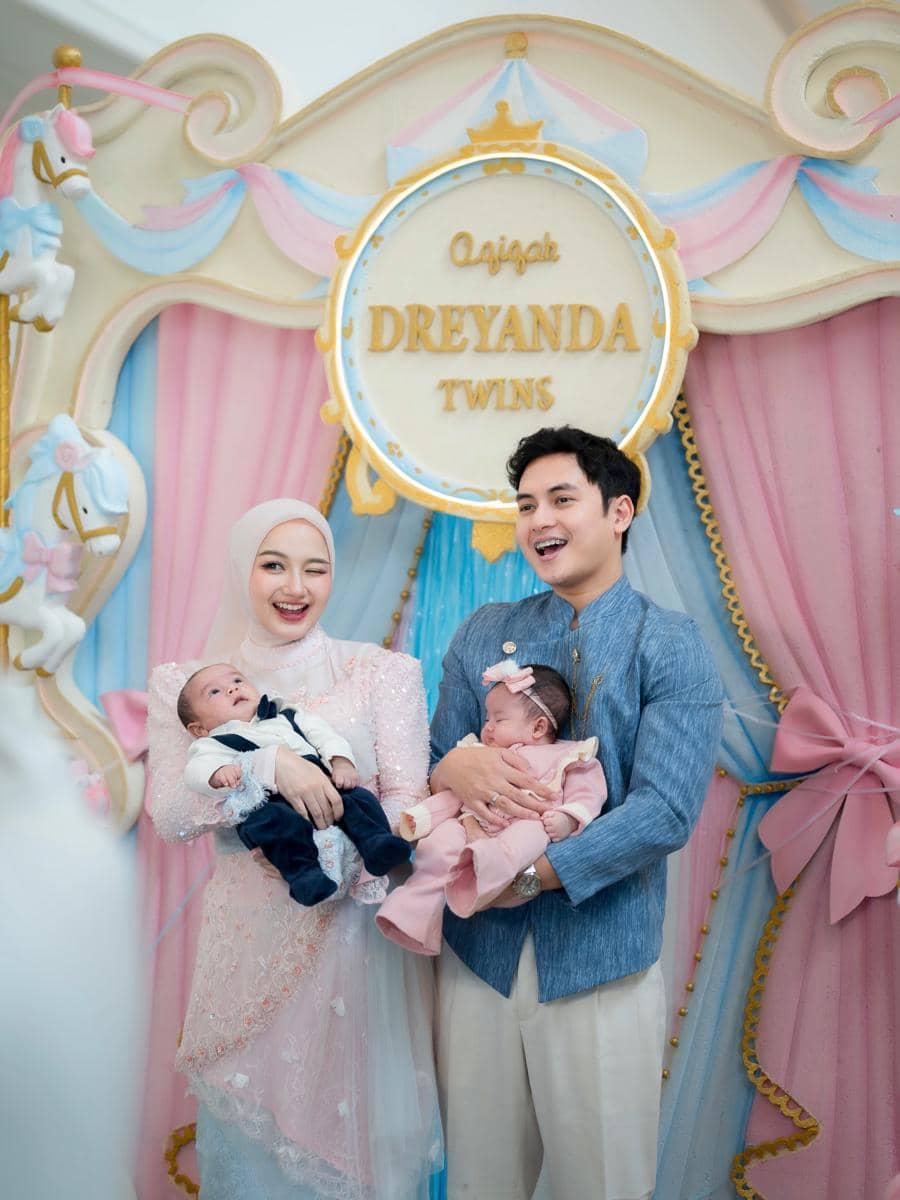 Dekorasi Akikah Anak Kembar Nanda Arsyinta (instagram.com/nandaarsynt)