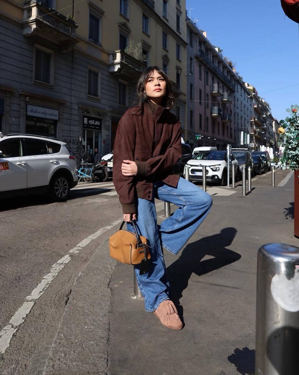 inspirasi OOTD street style ala Raisa