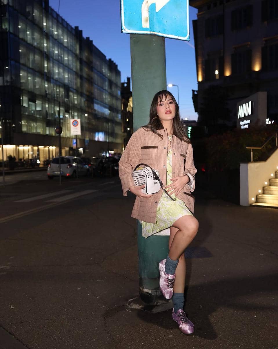 inspirasi OOTD street style ala Raisa