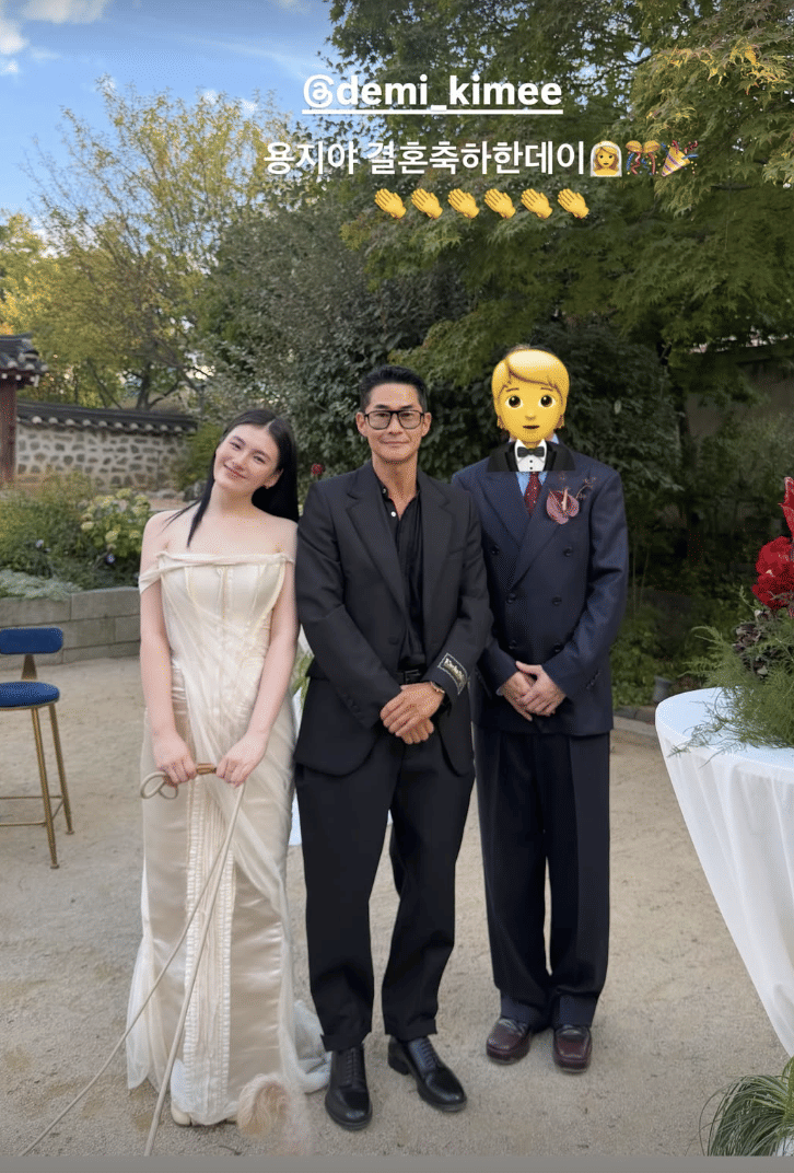 Potret momen pernikahan Kim Yong Ji dalam unggahan yang dibagikan melalui akun Instagram jungnam_bae.