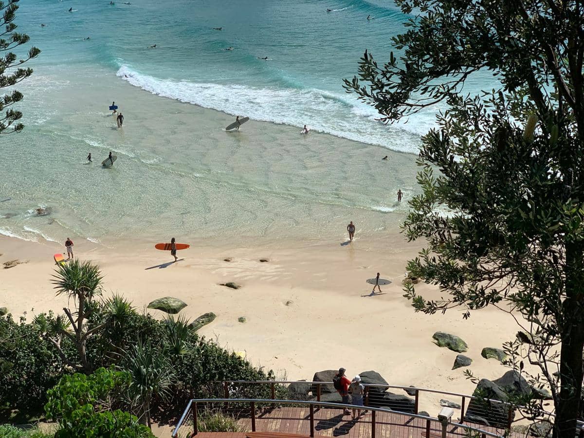 potret Gold Coast atau Superbank, Australia