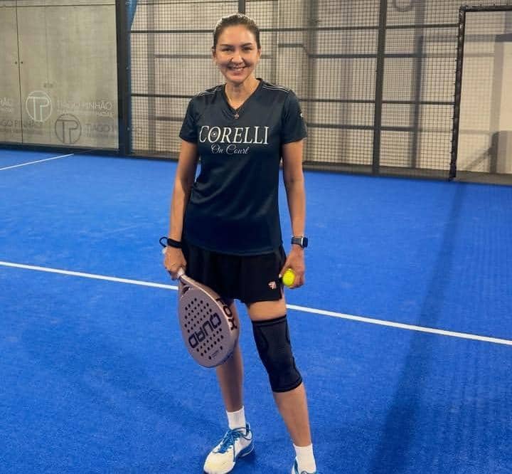 Donna Agnesia menang turnamen padel kategori F6 di Braga