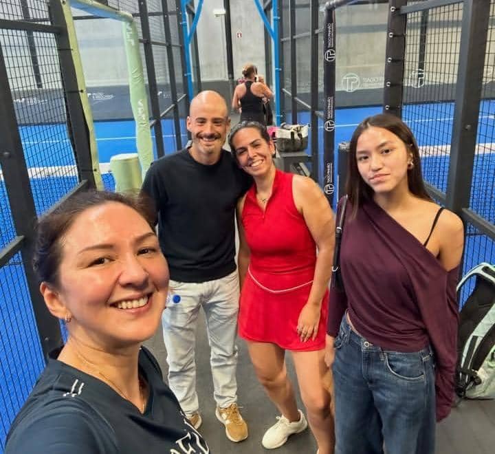 Donna Agnesia menang turnamen padel kategori F6 di Braga