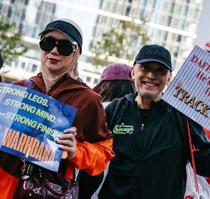 Daffa Wardhana ikut Chicago Marathon 2026