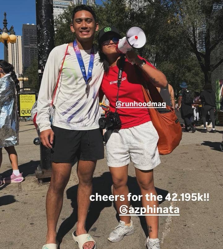Daffa Wardhana ikut Chicago Marathon 2026