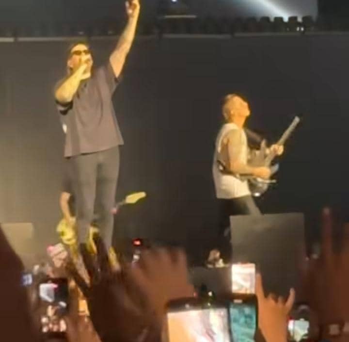 Vincent Kosasih nonton konser Avenged Sevenfold di JIS