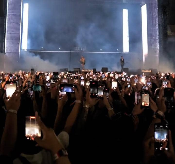 Vincent Kosasih nonton konser Avenged Sevenfold di JIS
