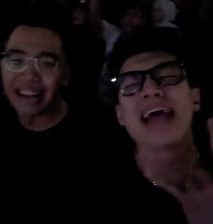 Vincent Kosasih nonton konser Avenged Sevenfold di JIS