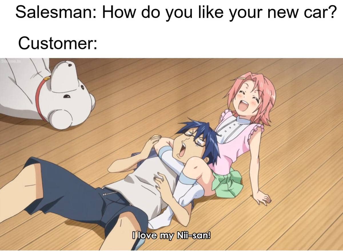 8 Meme Anime tentang Salesman, Nawarin Truk-kun?