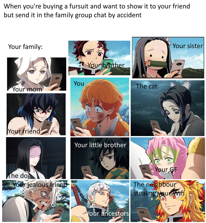 meme anime tentang nenek moyang