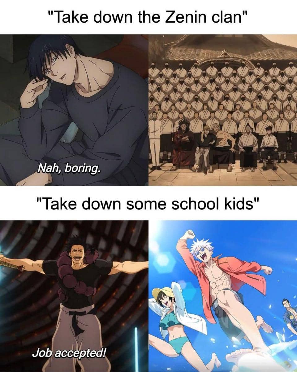 meme anime tentang klan