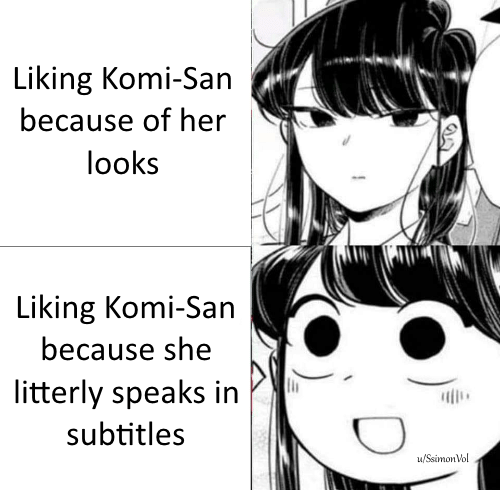 meme anime tentang komunikasi