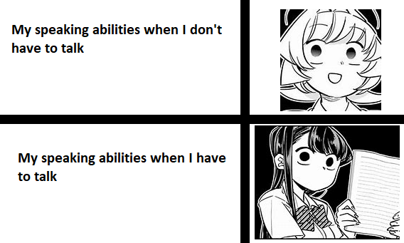 meme anime tentang komunikasi