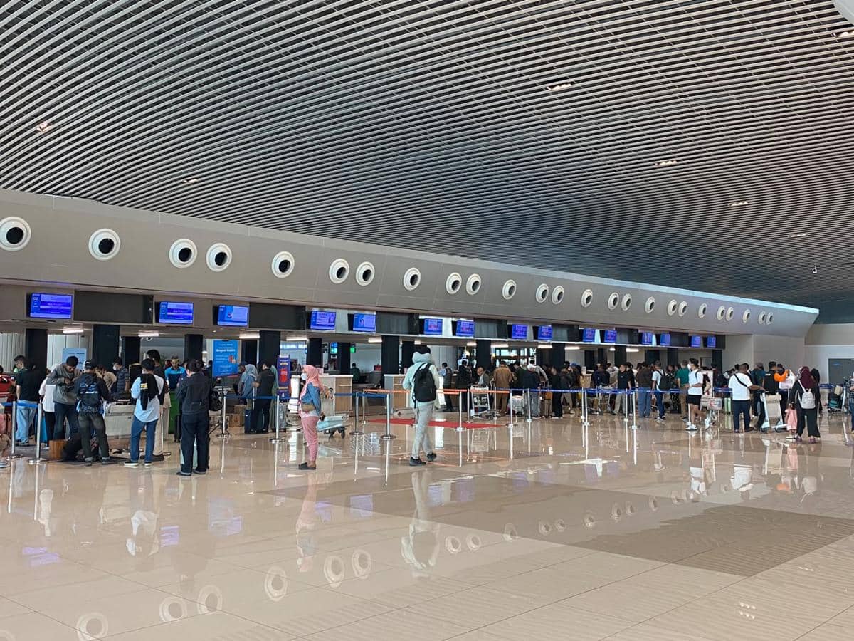 Suasana di Bandara Sultan Hasanuddin Makassar, Senin (12/10/2026). Dok. IDN Times/Istimewa