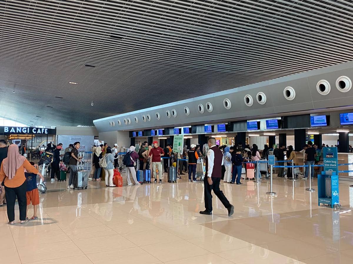 Suasana di Bandara Sultan Hasanuddin Makassar, Senin (12/10/2026). Dok. IDN Times/Istimewa