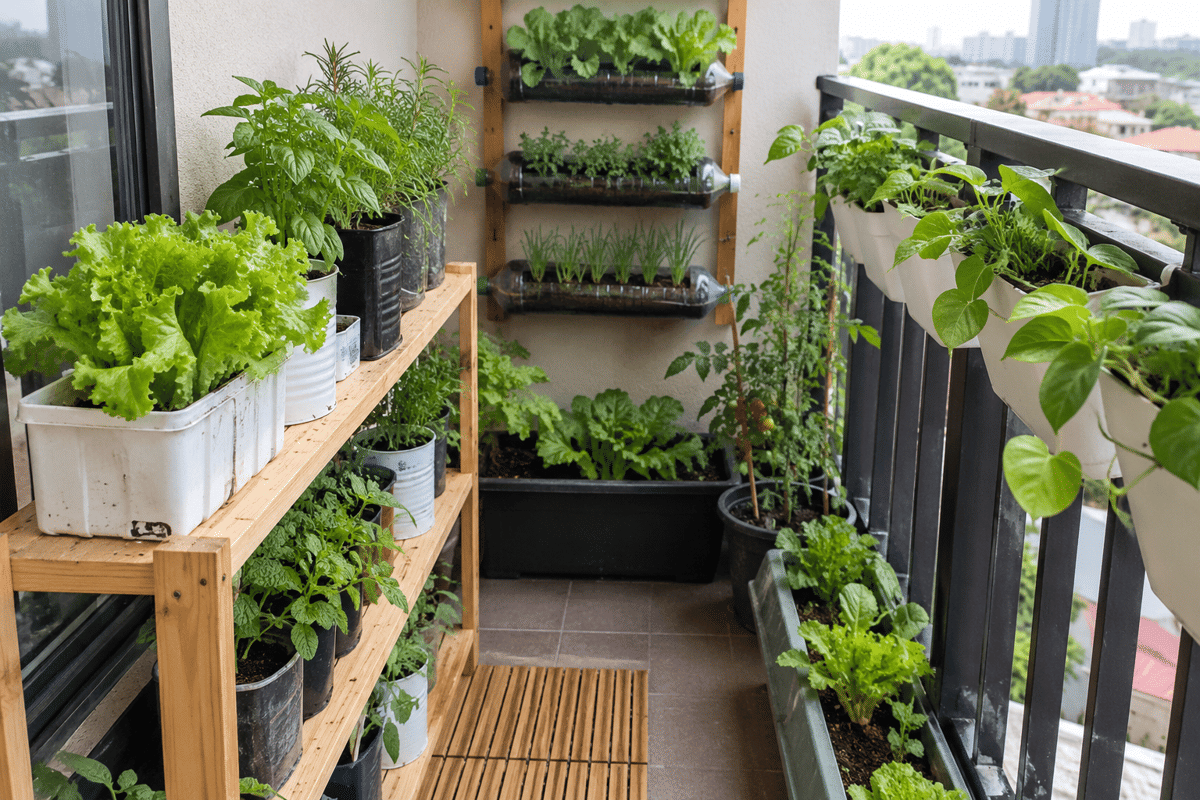 Mau Berkebun di Balkon Sempit? Ini 5 Tanaman yang Bisa Kamu Coba