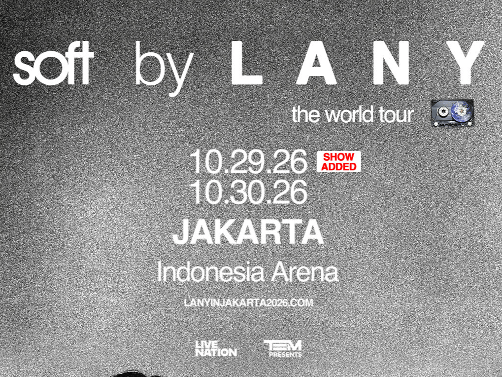 Jadwal konser LANY Jakarta 2026