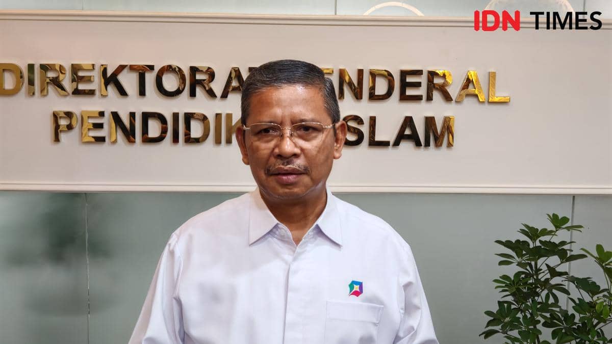 Dirjen Pendis Kemenag, Amien Suyitno (IDN Times/Ilman Nafi'an)