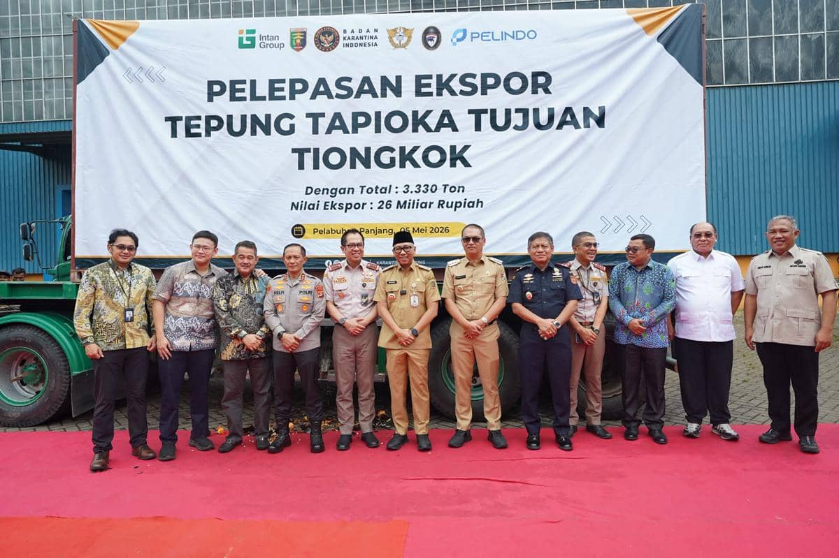 Kanwil Beas Cukai Sumbagbar melakukan kegiatan pengawasan penerimaan negara di wilayah Provinsi Lampung