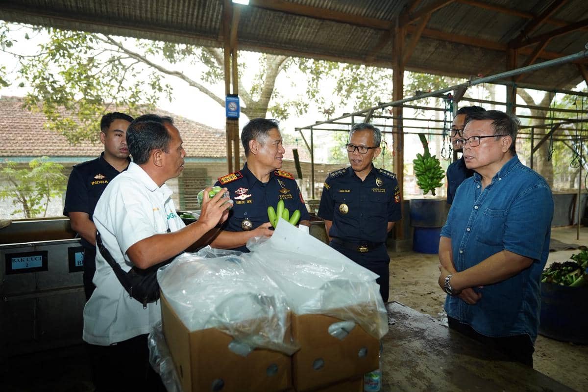 Kanwil Beas Cukai Sumbagbar melakukan kegiatan pengawasan penerimaan negara di wilayah Provinsi Lampung