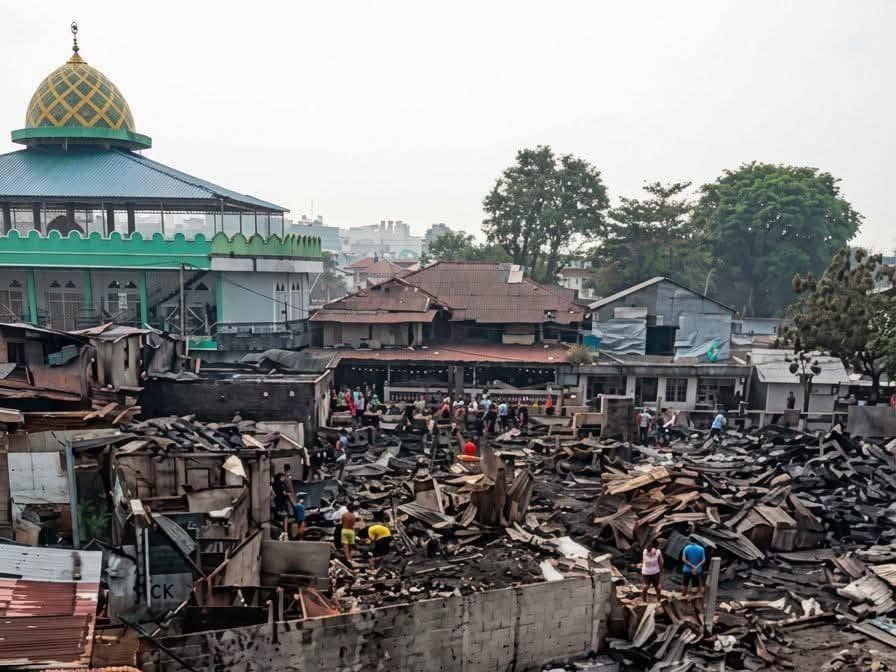 27 Rumah di Manado Terbakar, Korban Kehilangan Sumber Mata Pencaharian