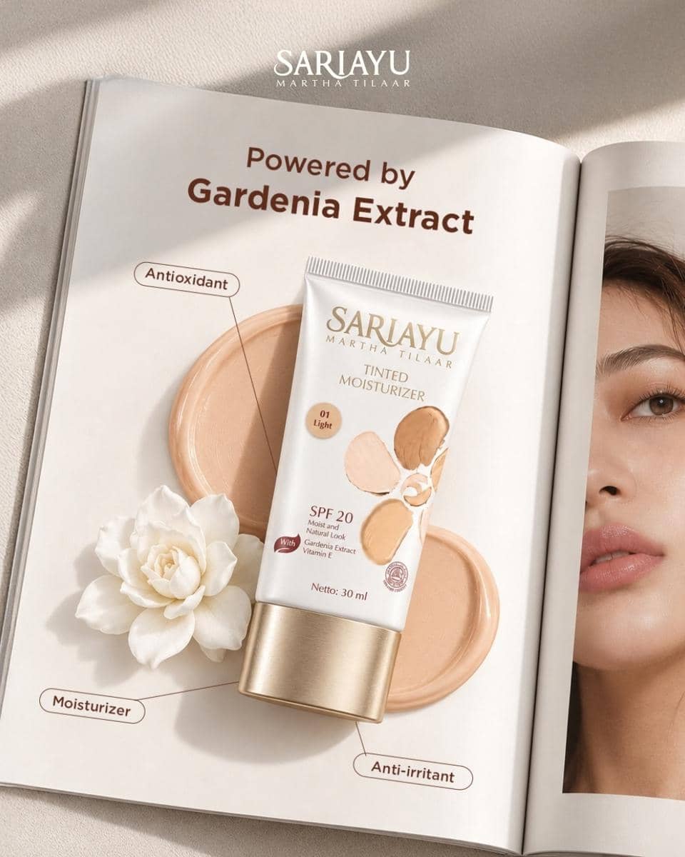 Menambahkan ekstrak bunga gardenia ke dalam Sariayu Tinted Moisturizer bukan cuma biar ada aja l.jpg