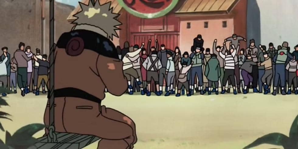 Naruto Dikucilkan Warga Konoha Di Akademi Ninja.jpg
